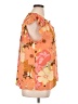DR2 100% Polyester Orange Sleeveless Blouse Size XL - photo 4