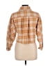 For The Republic Plaid Orange Jacket Size XS - photo 2