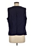 Dialogue Blue Sleeveless Blouse Size L - photo 2