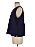 Dialogue Blue Sleeveless Blouse Size L - photo 5