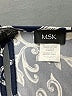 MSK Paisley Blue Casual Dress Size S - photo 7