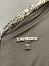Express 100% Nylon Animal Print Gray Cocktail Dress Size 8 - photo 7
