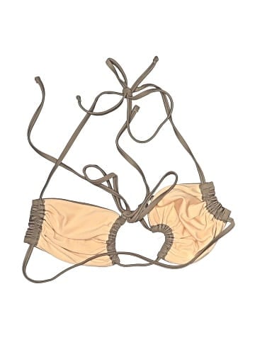 Madewell Madewell Second Wave Ruched String Bikini Top (view 2)