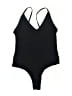 Olivaceous Black Bodysuit Size M - photo 1