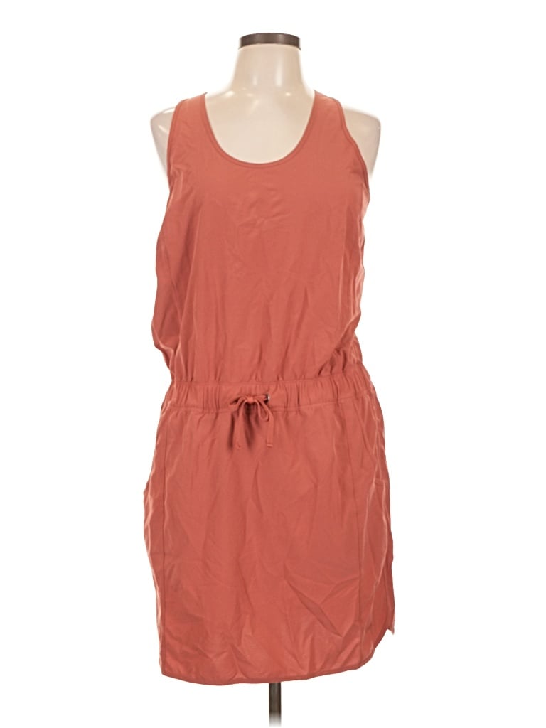 Pre-owned Patagonia Sleeveless Top Orange Halter Neckline Tops