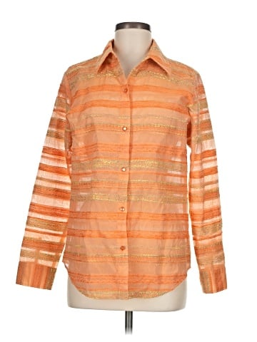 Coldwater Creek Long Sleeve Button-Down Shirt (view 1)