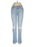Paige Hearts Blue Jeans Size 28 waist - photo 1