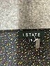 1.State 100% Polyester Houndstooth Black Jumpsuit Size S - photo 4