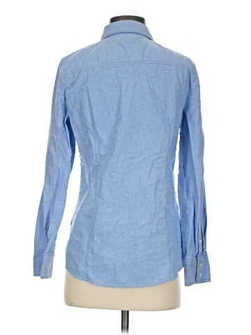 J.Crew Factory Store Long Sleeve Button-Down Shirt (view 2)
