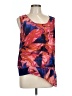 Leifsdottir 100% Silk Orange Sleeveless Silk Top Size 10 - photo 1