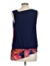 Leifsdottir 100% Silk Orange Sleeveless Silk Top Size 10 - photo 2
