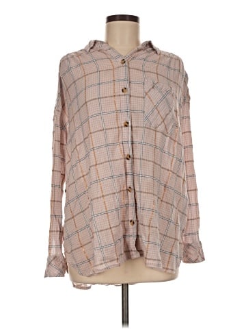 Free People Long Sleeve Button-Down Shirt (view 1)
