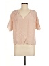 Joie 100% Silk Pink Short Sleeve Silk Top Size M - photo 1