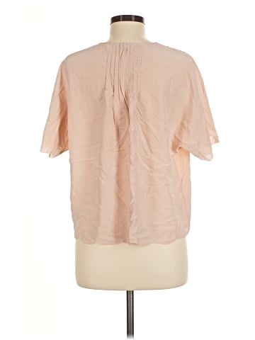 Joie Short Sleeve Silk Top (view 2)