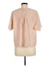 Joie 100% Silk Pink Short Sleeve Silk Top Size M - photo 2