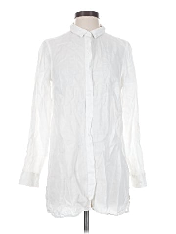 Garnet Hill Long Sleeve Button-Down Shirt (view 1)