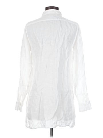 Garnet Hill Long Sleeve Button-Down Shirt (view 2)