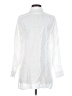 Garnet Hill 100% Linen White Long Sleeve Button-Down Shirt Size XS - photo 2