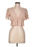 Forever 21 100% Rayon Pink Short Sleeve Blouse Size L - photo 1