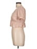 Forever 21 100% Rayon Pink Short Sleeve Blouse Size L - photo 5