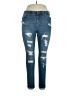 Torrid Hearts Blue Jeans Size 16R - photo 1