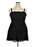 Torrid Hearts Black Casual Dress Size 3X Plus (3) - photo 1