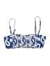 Boden 100% Polyester Paisley Blue Swimsuit Top Size 4 - photo 1