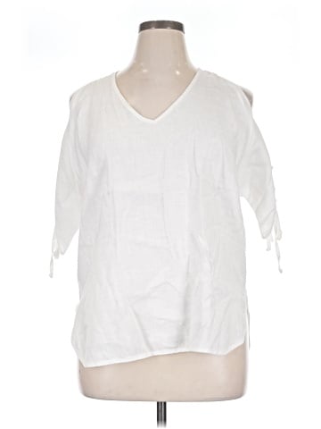 Karen Kane Short Sleeve Blouse (view 1)