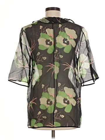 MARNI Short Sleeve Silk Top (view 2)