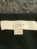 Ann Taylor LOFT 100% Polyester Black Tank Top Size S - photo 4
