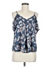 Sienna Sky 100% Polyester Blue Sleeveless Blouse Size M - photo 1