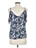 Sienna Sky 100% Polyester Blue Sleeveless Blouse Size M - photo 2