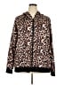 Unbranded 100% Polyester Animal Print Brown Jacket Size 4X - photo 1