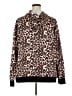 Unbranded 100% Polyester Animal Print Brown Jacket Size 4X - photo 2