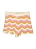 L Space 100% Cotton Chevron-herringbone Yellow Shorts Size L - photo 1