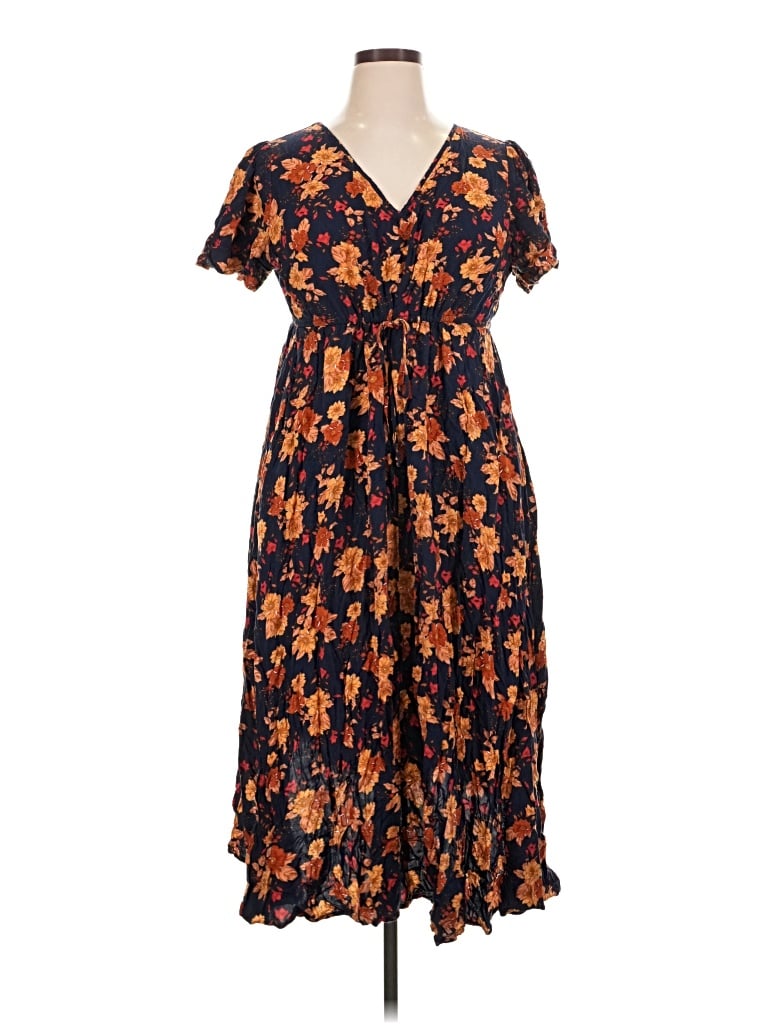 Pre-owned Bloomchic Casual Dress In Orange