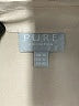 Pure Collection 100% Silk Solid Tan Short Sleeve Silk Top Size 12 - photo 7