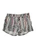Bebop 100% Rayon Print Silver Shorts Size M - photo 1