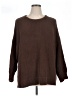 Old Navy 100% Cotton Solid Brown Pullover Sweater Size XL - photo 1