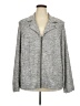 Cj Banks Chevron-herringbone Gray Jacket Size 3X - photo 1