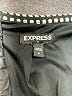 Express Outlet Houndstooth Black Formal Skirt Size 4 - photo 4