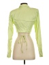 Zara Green Long Sleeve Blouse Size S - photo 2