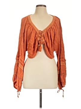 Free People Long Sleeve Blouse