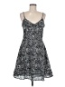 Devlin Animal Print Black Casual Dress Size M - photo 1