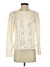 Express 100% Polyester Ivory Long Sleeve Blouse Size XS - photo 1