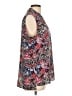 Tahari Floral Blue Sleeveless Blouse Size L - photo 4