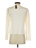 Express 100% Polyester Ivory Long Sleeve Blouse Size XS - photo 2