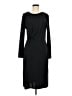Ann Taylor Solid Black Cocktail Dress Size M - photo 1