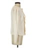 Express 100% Polyester Ivory Long Sleeve Blouse Size XS - photo 4