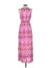 Aqua 100% Polyester Pink Casual Dress Size XS - photo 2